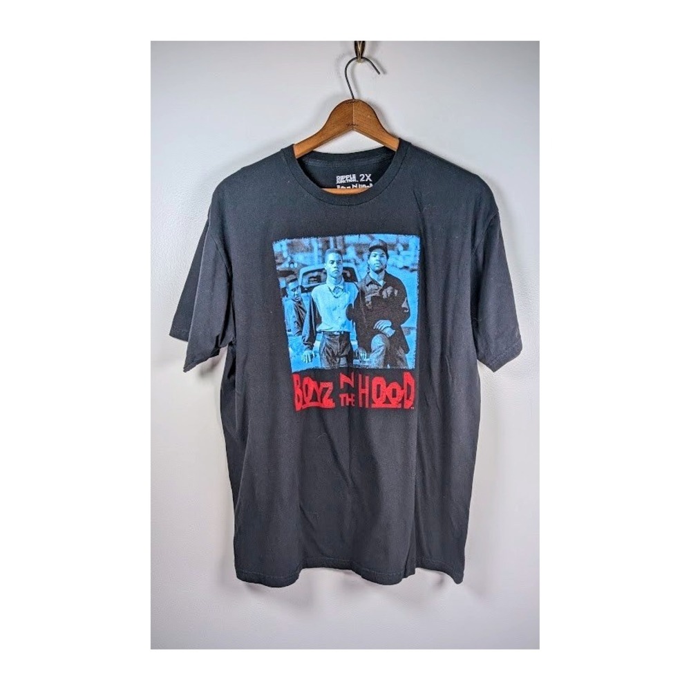 Boyz N The Hood Ripple Junction T-Shirt Mens Size 2X Movie Hip Hop Ice Cube Nia